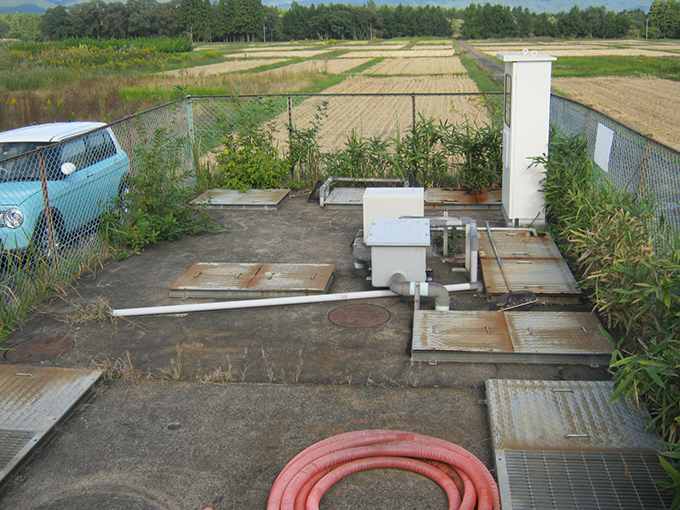 西部学校給食センター回転板方式浄化槽
