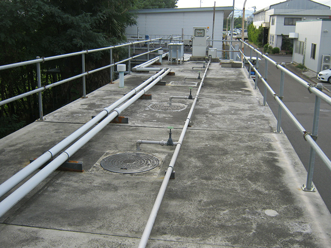 卸商団地浄化槽