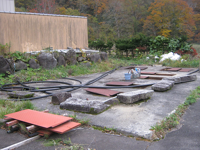 鷲倉温泉浄化槽