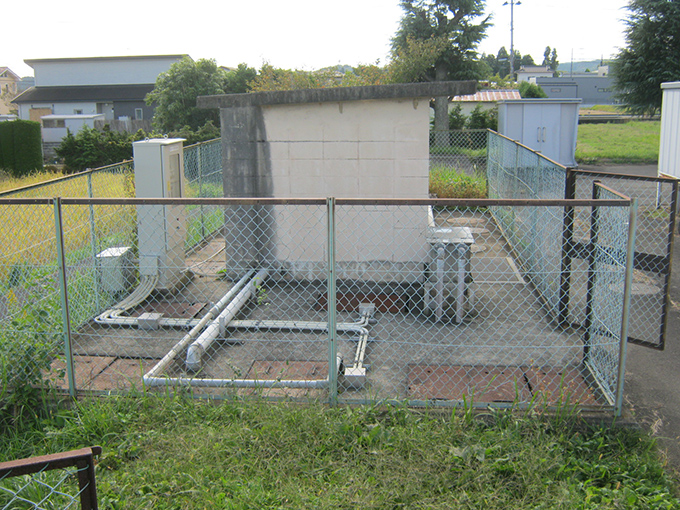 西部学校給食センター長時間ばっ気方式浄化槽