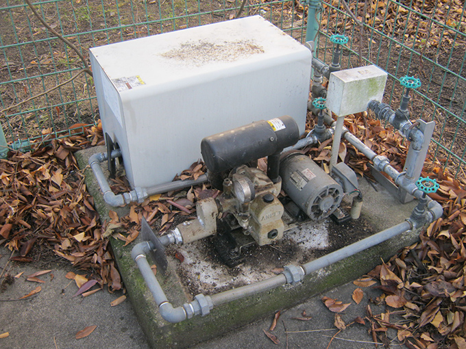 伊達すりかみ荘枯葉清掃前