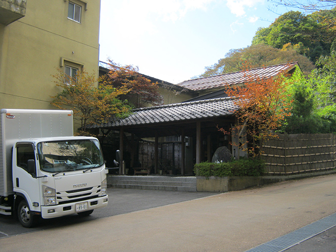 山根屋旅館建物全景