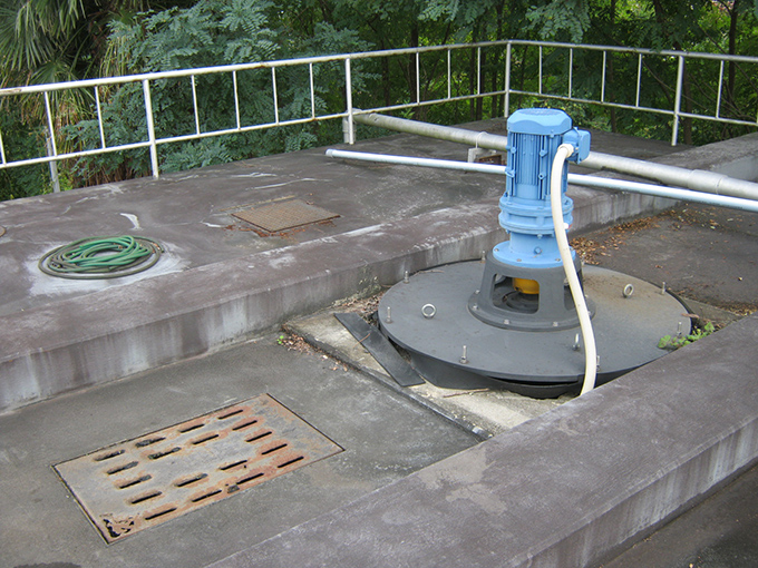 卸商団地浄化槽