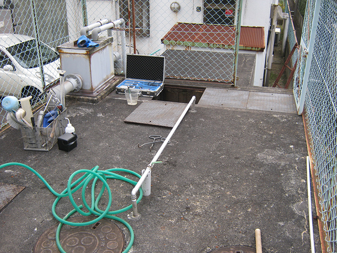 ささや産婦人科建物浄化槽